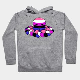 Gender Fluid Pride Fidget Octopus Hoodie